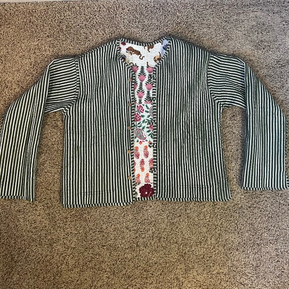 Reversible patchwork jacket - Picture 8 of 10